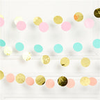 Pastel Hanging String Decorations - 2.13m (6pk)