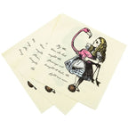 Alice in Wonderland Paper Napkins - 33cm (20pk)