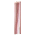 Rose Gold Tall Candles - 16cm (10pk)