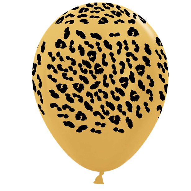 Animal Print Assorted Sempertex Latex Balloons - 5" (50pk)