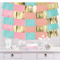 Pastel Foil Decorative Hanging Backdrop (9pk)