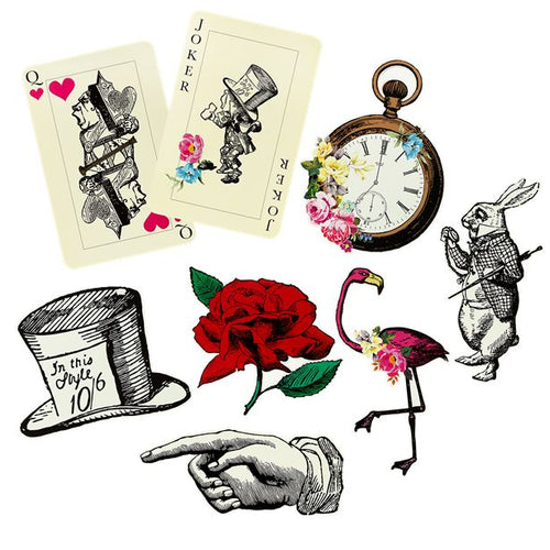 Alice in Wonderland Props - 42cm (8pk)
