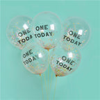 One Today Confetti Balloons - 12" Latex (5pk)