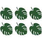 Palm Leaf Table Decorations - 14.5cm (6pk)
