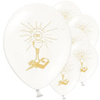 First Holy Communion Latex Balloons - 11" (6pk)