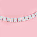 Eco Pastel Rainbow Paper Bunting - 2m