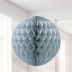 Silver Honeycomb Ball Decoration - 20cm