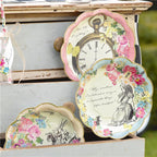 Alice in Wonderland Plates - 17cm (12pk)