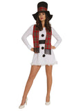 Miss Snowman Dress - Adult Costume