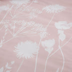 Catherine Lansfield Meadowsweet Blush Pink Floral Duvet Set