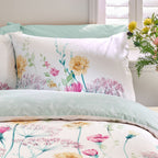 Catherine Lansfield Meadowsweet Bright Floral Reversible Duvet Set