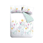 Catherine Lansfield Meadowsweet Bright Floral Reversible Duvet Set