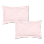 Bianca Pink 200TC 100% Cotton Percale Oxford Pillowcase Pair