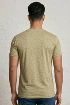 MENS GEM PATTERN T-SHIRT