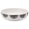 Artisan Flower Serving Bowl