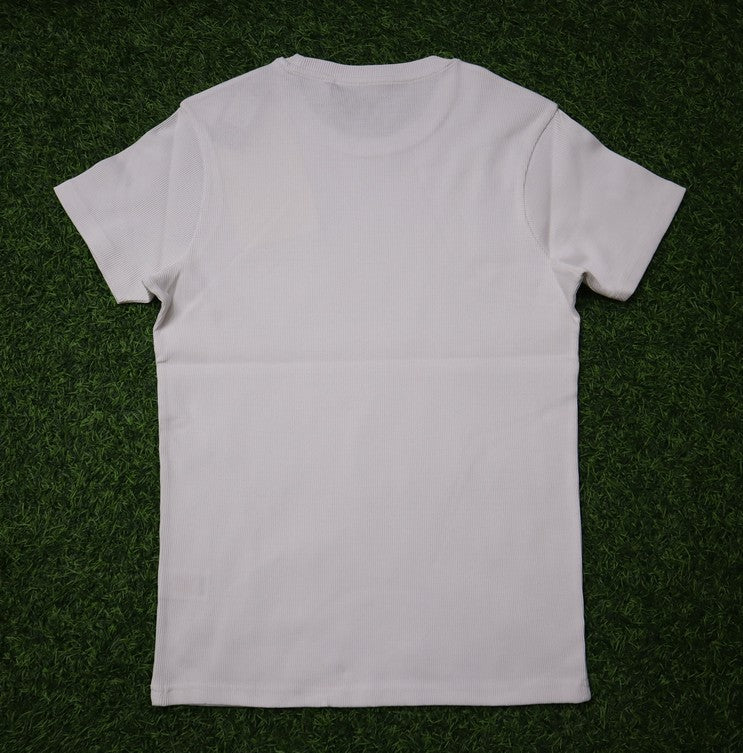 Crew Neck Pocket Roll T-Shirt