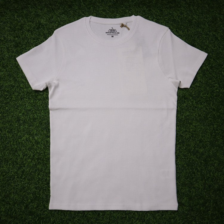 Crew Neck Pocket Roll T-Shirt