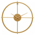 Kent Small Gold Finish Wall Clock