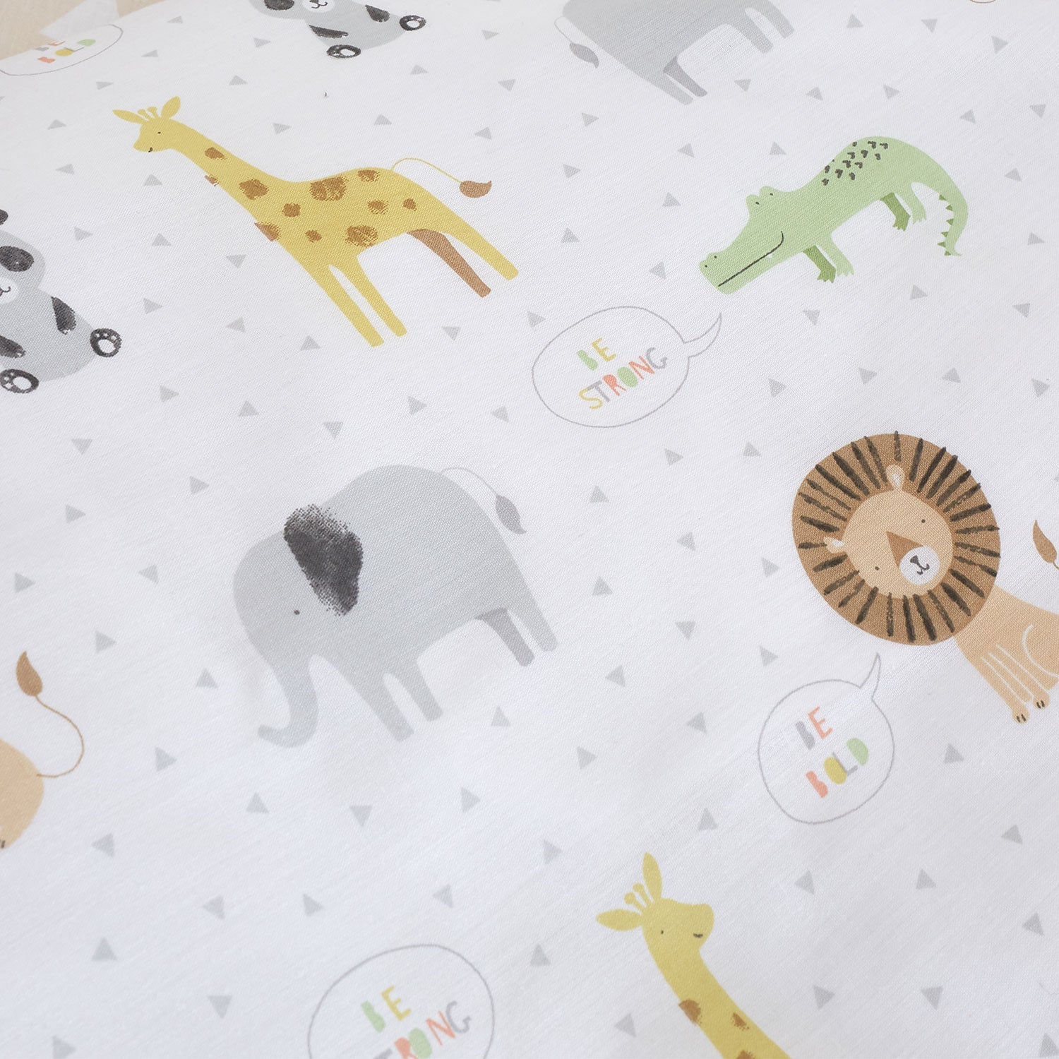 Catherine Lansfield Roarsome Animals Blackout Eyelet Curtains