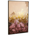 Astratto Cream And Mauve Wall Art