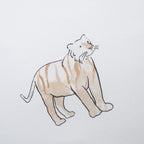 Bianca White Zoo Animals Kids 100% Cotton (25cm) Fitted Sheet