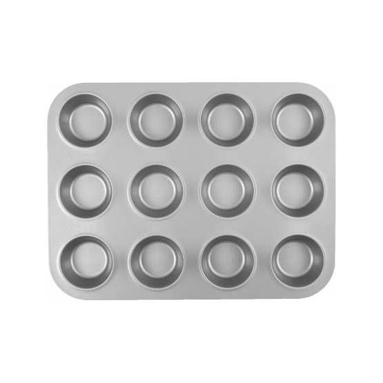 55700 Baker & Salt Non - Stick 12 Cup Muffin Tin - Beales department store