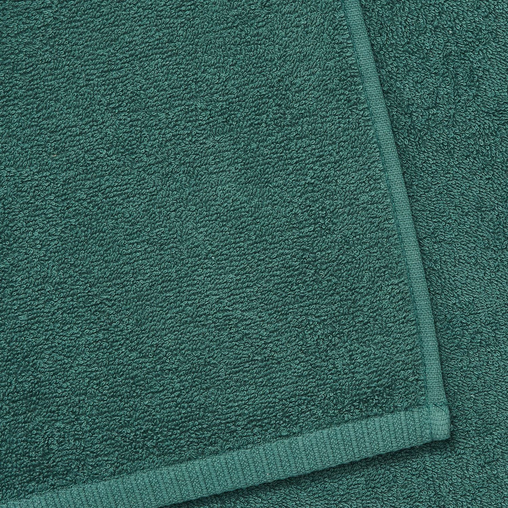 Catherine Lansfield Quick Dry Forest Green Cotton 8 Piece Towel Bale Set