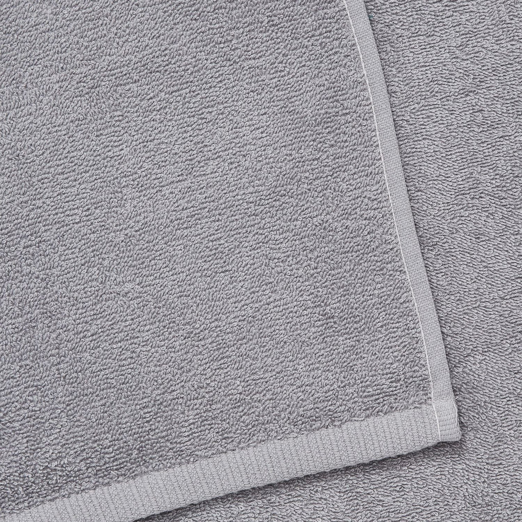 Catherine Lansfield Quick Dry Grey Cotton 8 Piece Towel Bale Set