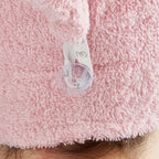 Catherine Lansfield Quick Dry Pink Cotton Turbie Head Wrap Towel (Pair)