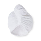 Catherine Lansfield Quick Dry White Cotton Turbie Head Wrap Towel (Pair)