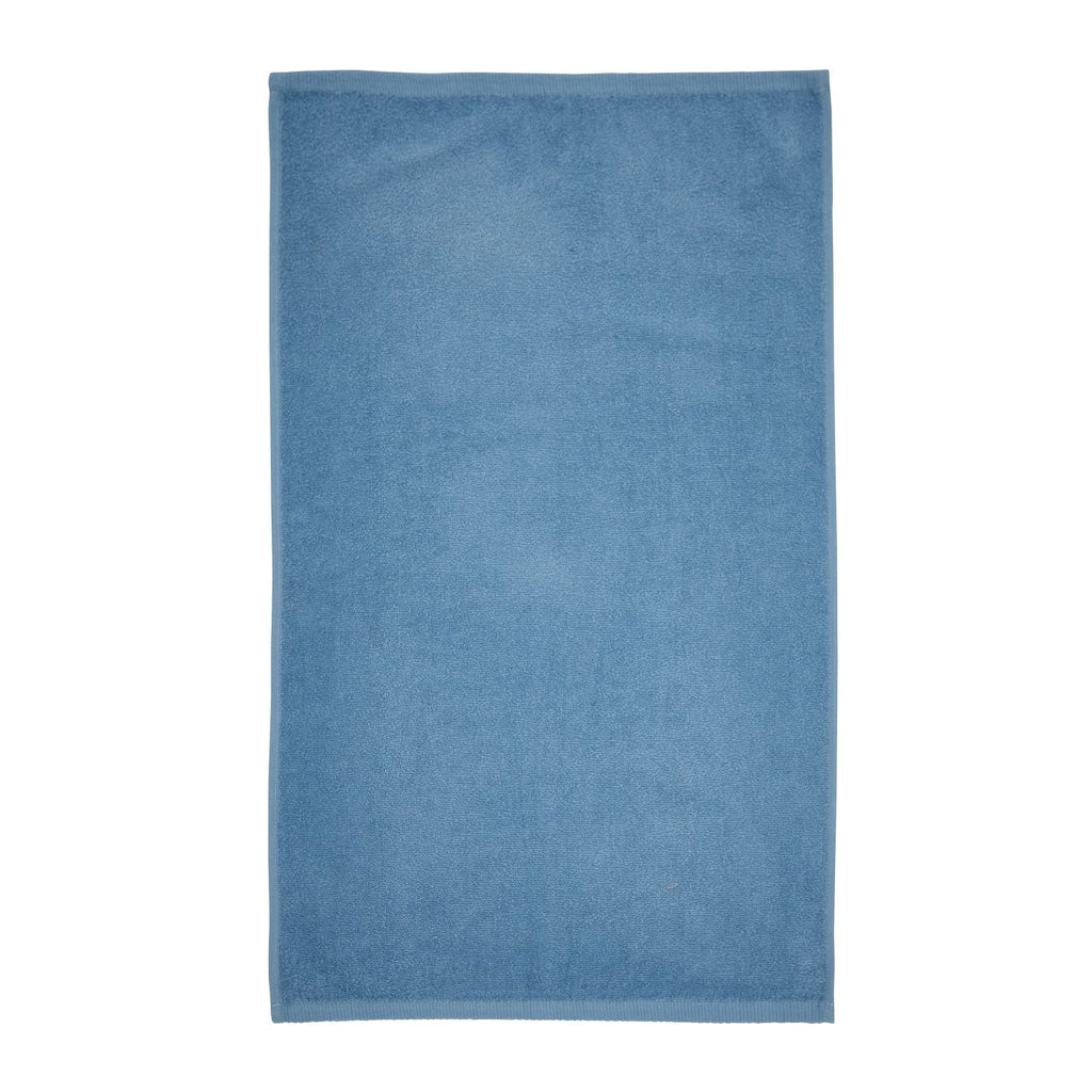 Catherine Lansfield Quick Dry Blue Cotton Towels