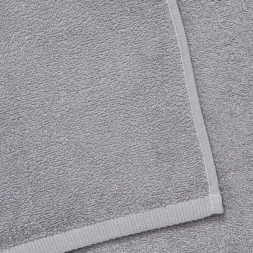Catherine Lansfield Quick Dry Grey Cotton Towels