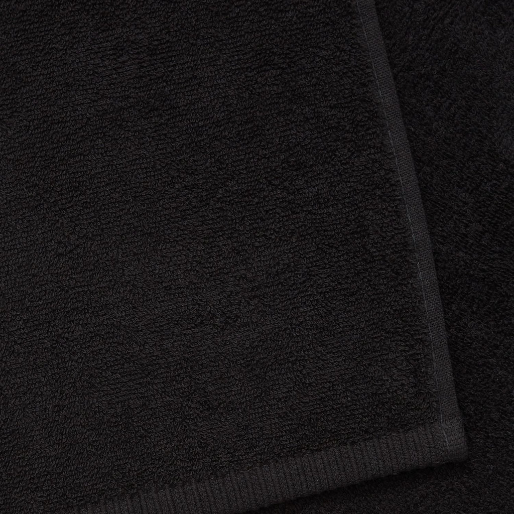 Catherine Lansfield Quick Dry Black Cotton Towels