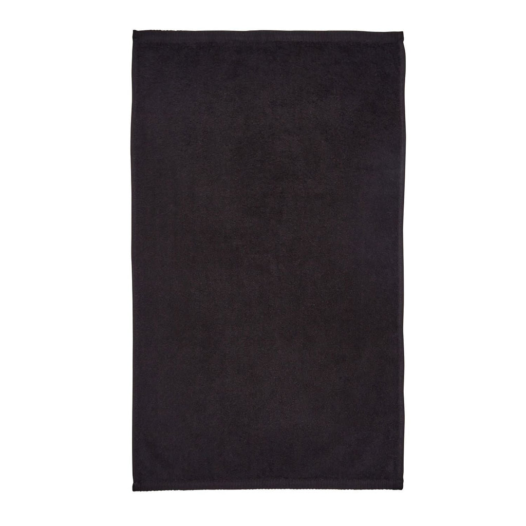 Catherine Lansfield Quick Dry Black Cotton Towels