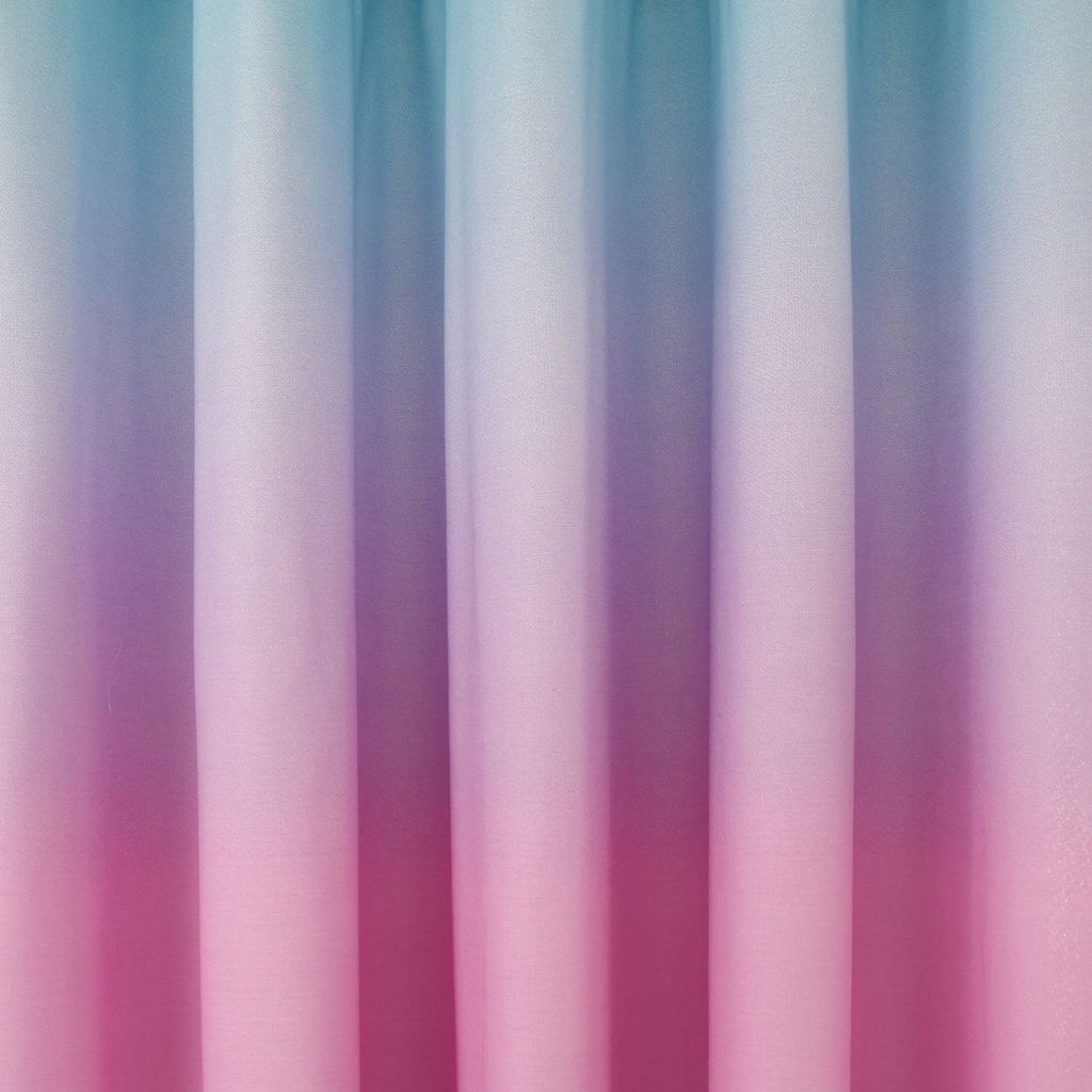 Catherine Lansfield Ombre Rainbow Clouds Pastel Eyelet Curtains