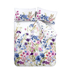 Catherine Lansfield Countryside Floral Pink and Blue Duvet Set