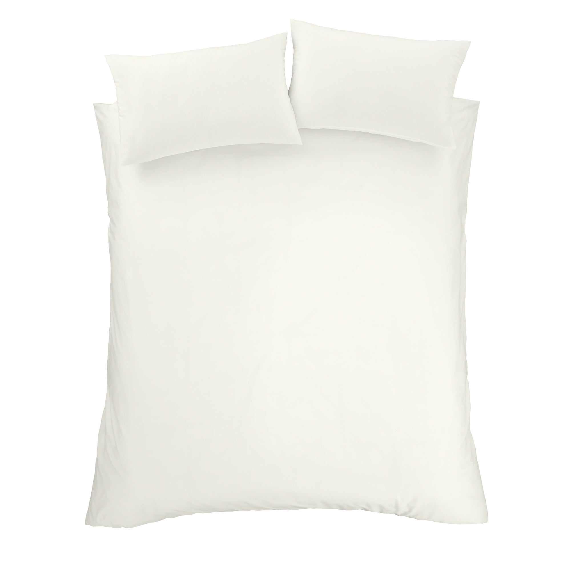 Bianca Cream 180TC Egyptian 100% Cotton Duvet Set