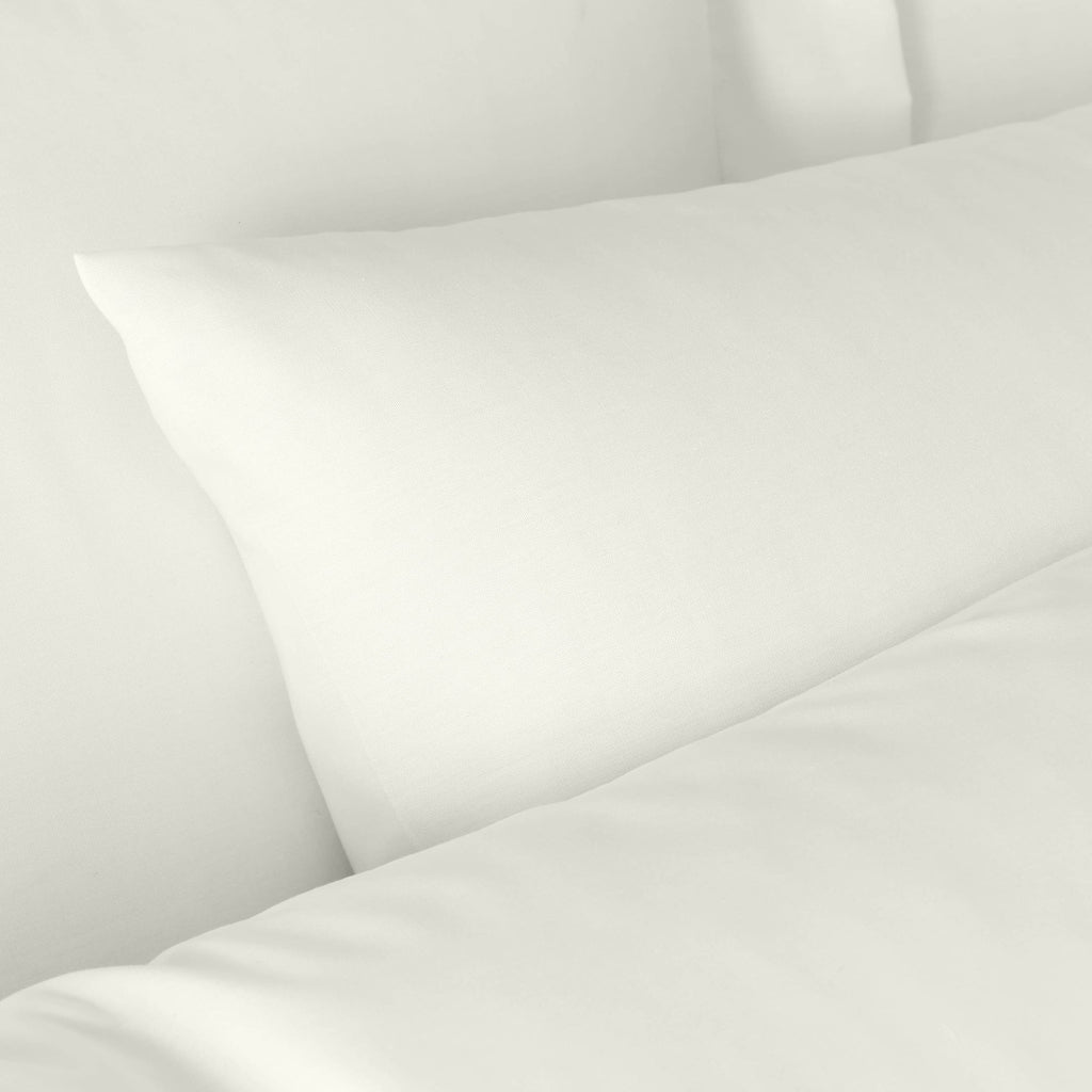 Bianca Cream 180TC Egyptian 100% Cotton Housewife Pillowcase Pair