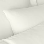 Bianca Cream 180TC Egyptian 100% Cotton Housewife Pillowcase Pair