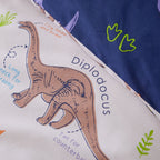 Catherine Lansfield Prehistoric Dinosaurs Reversible Duvet Set