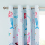 Catherine Lansfield Mermaid Ombre Reversible Eyelet Curtains