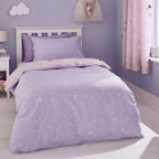 Catherine Lansfield Pink Dancing Fairies Reversible Duvet Set