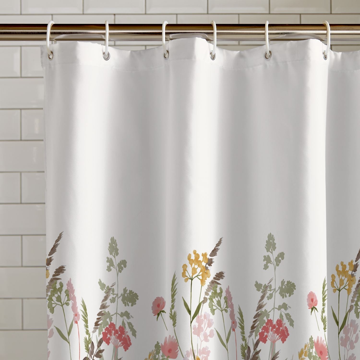 Catherine Lansfield Countryside Floral Shower Curtain