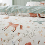 Catherine Lansfield Enchanted Twilight Animals Natural Duvet Set