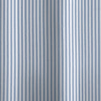 Catherine Lansfield Timeless Stripe Blue Shower Curtain