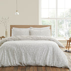 Bianca Shadow Leaves Natural 200TC Duvet Set