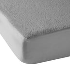 Catherine Lansfield Thermal Sherpa Fleece Grey Underblanket Fitted Sheet