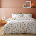 Catherine Lansfield Autumn Pumpkins Reversible Duvet Set
