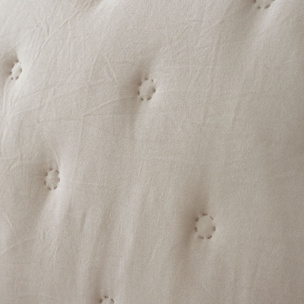 Catherine Lansfield Cosy Nori Cream Sherpa Fleece Bedspread