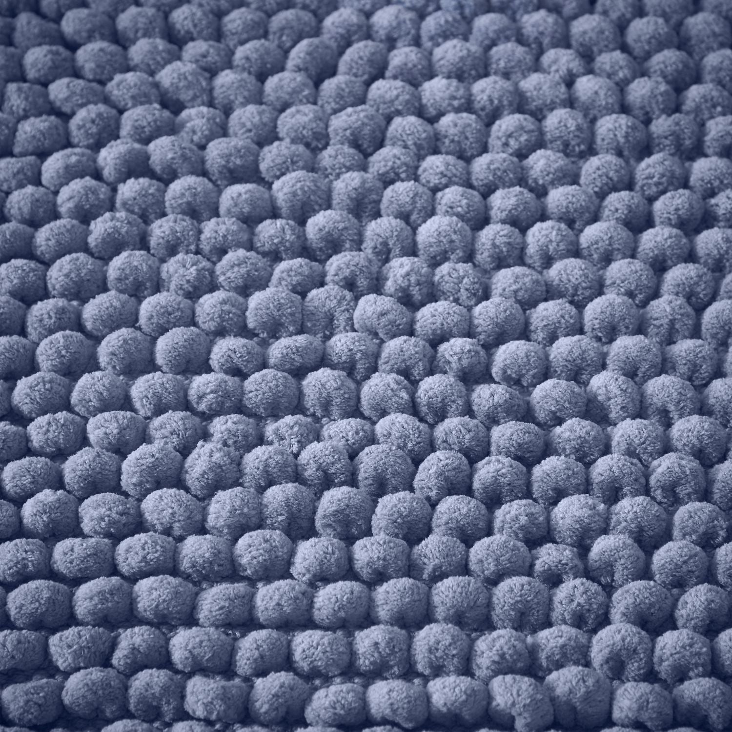 Bianca Aspen Blue Bobble Bath Mat